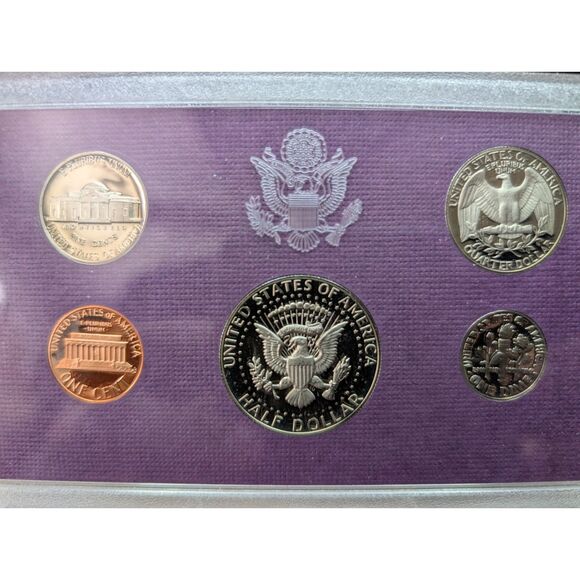 1984 United States Proof Set – 5 Coins in Original Mint Packaging - Picture 2 of 3